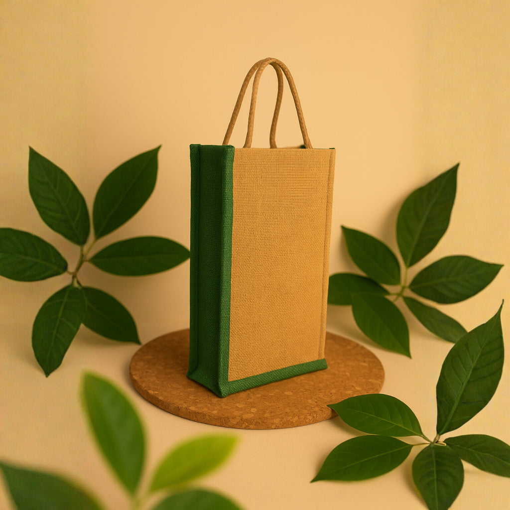 Iti Green | Small Jute Shopping Bag