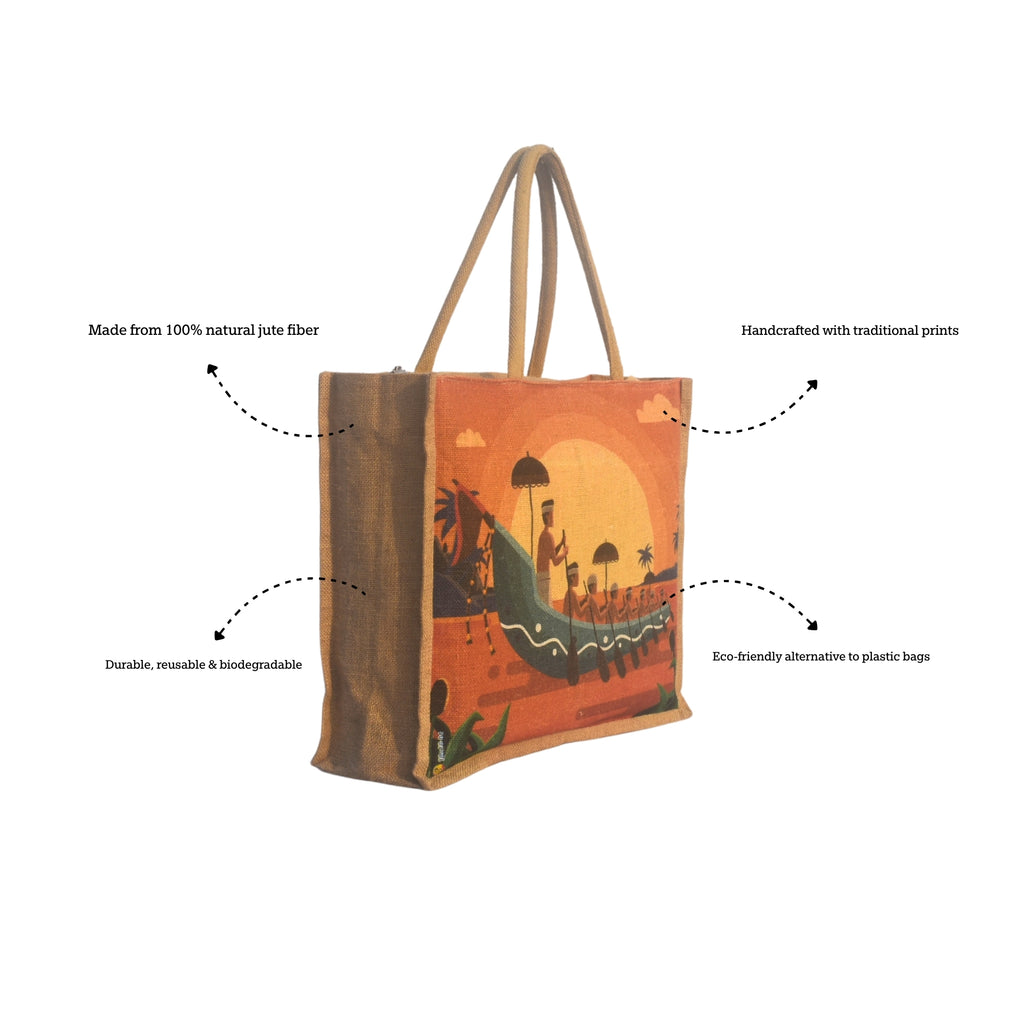 Naavak | Large Jute Shopping Bag