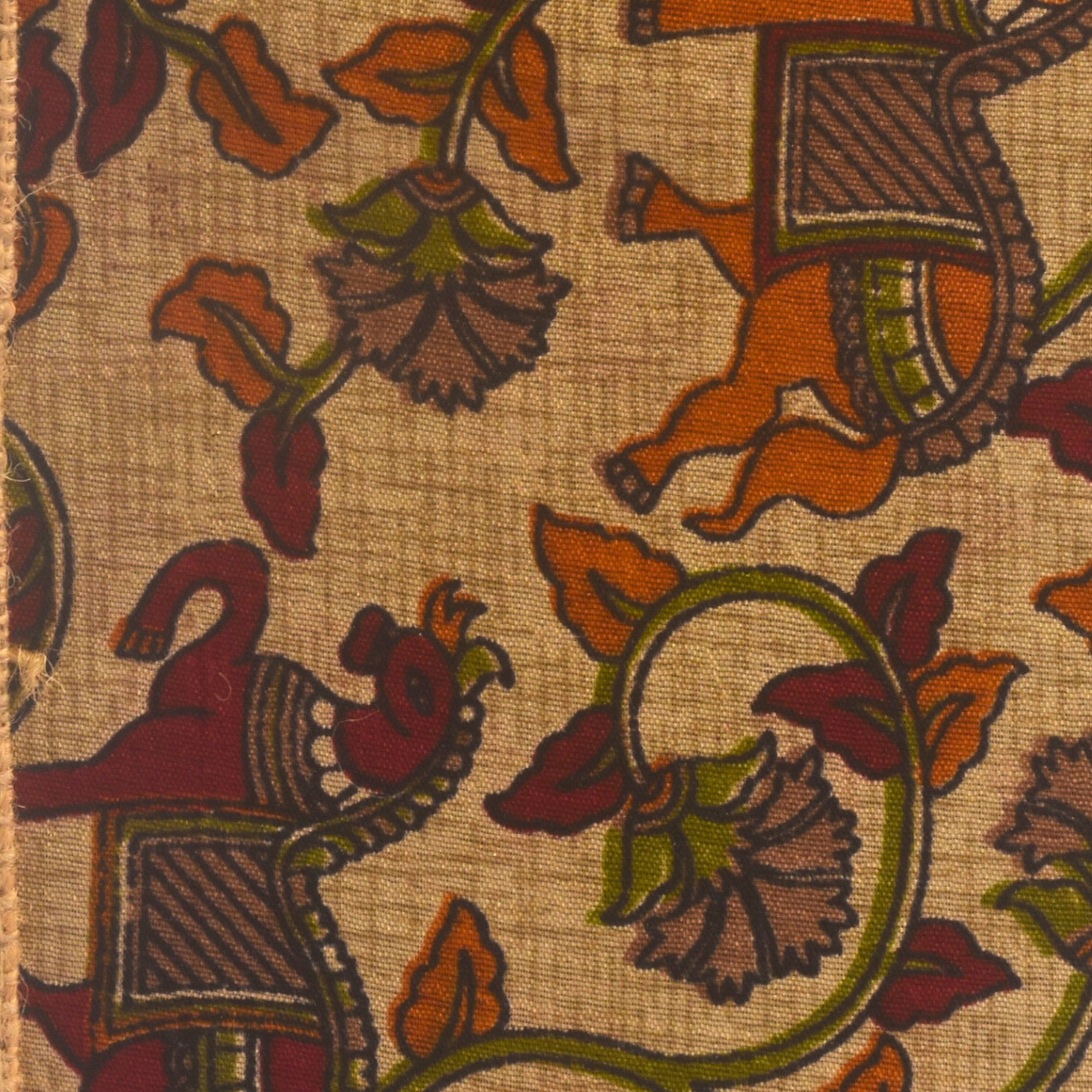 Kasturi | Printed Bottle Carrier Jute Bag