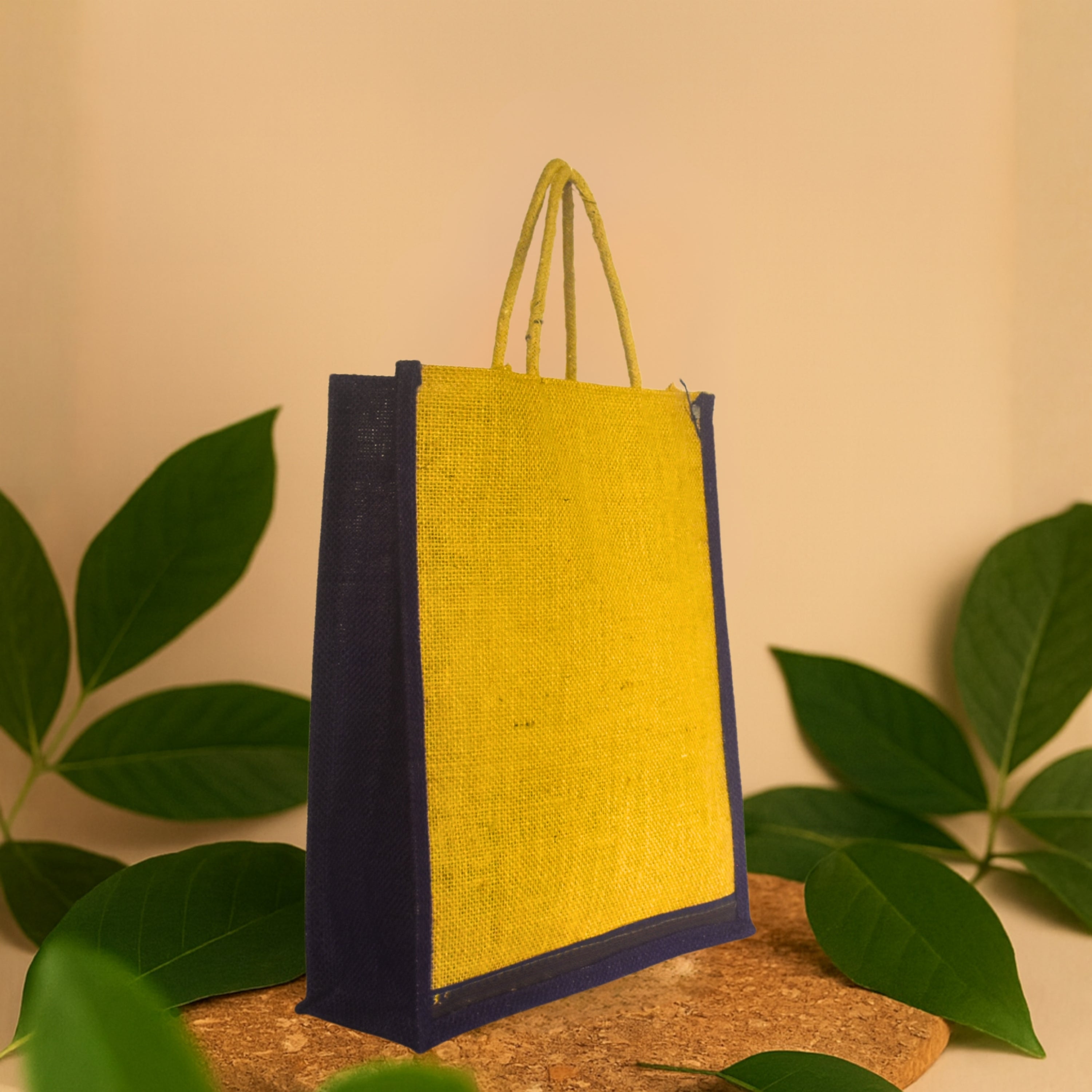 Iti Violet | Small Jute Shopping Bag