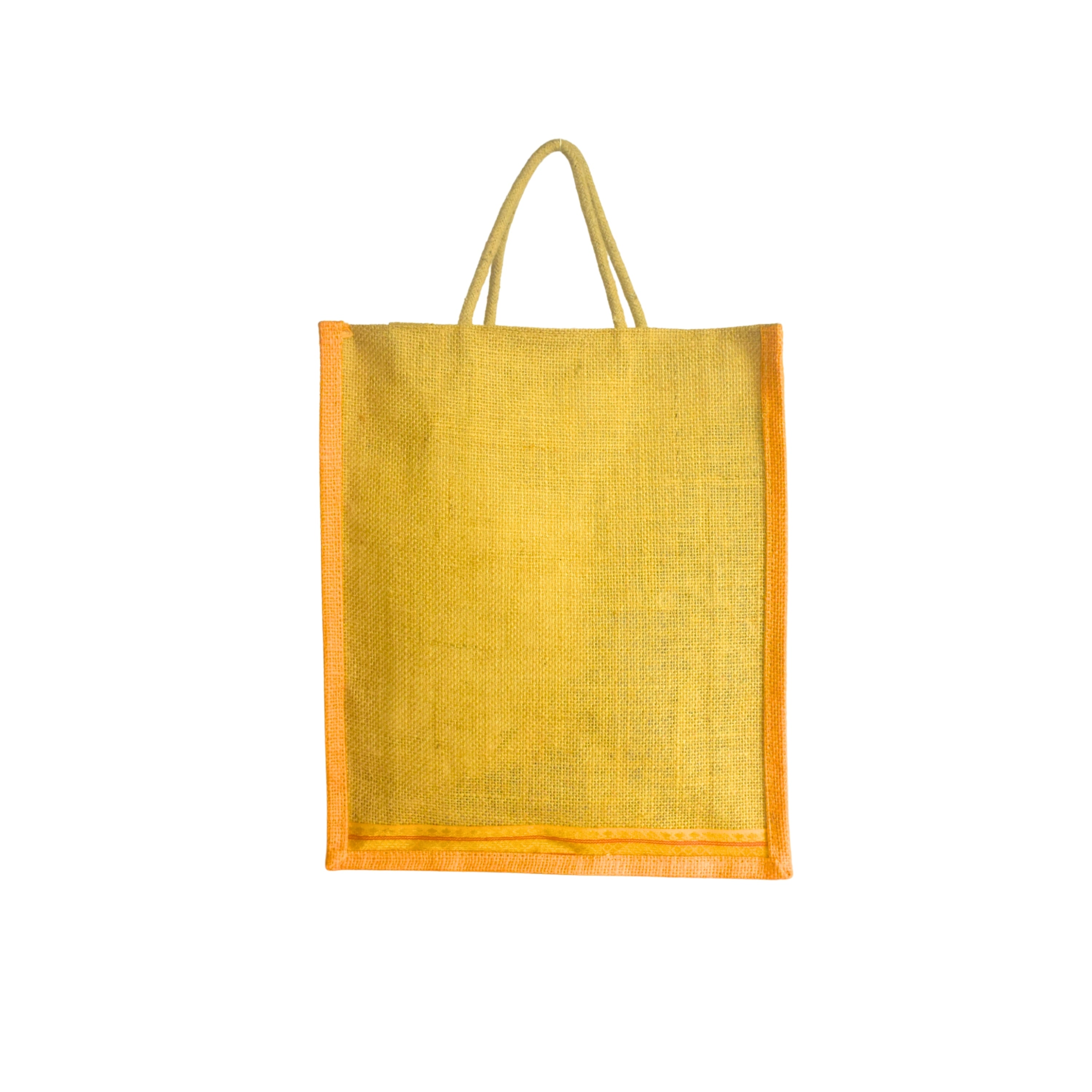 Iti Yellow | Small Jute Shopping Bag