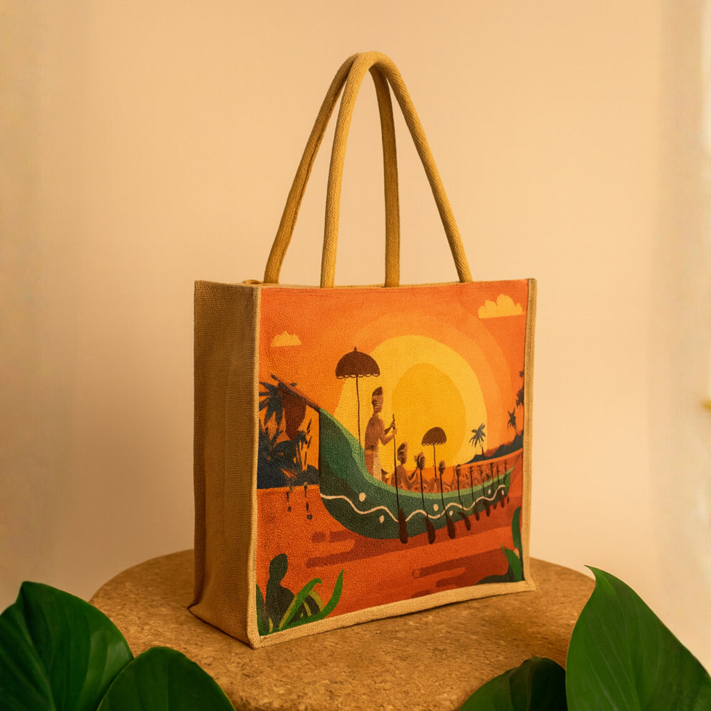 Naavak | Large Jute Shopping Bag