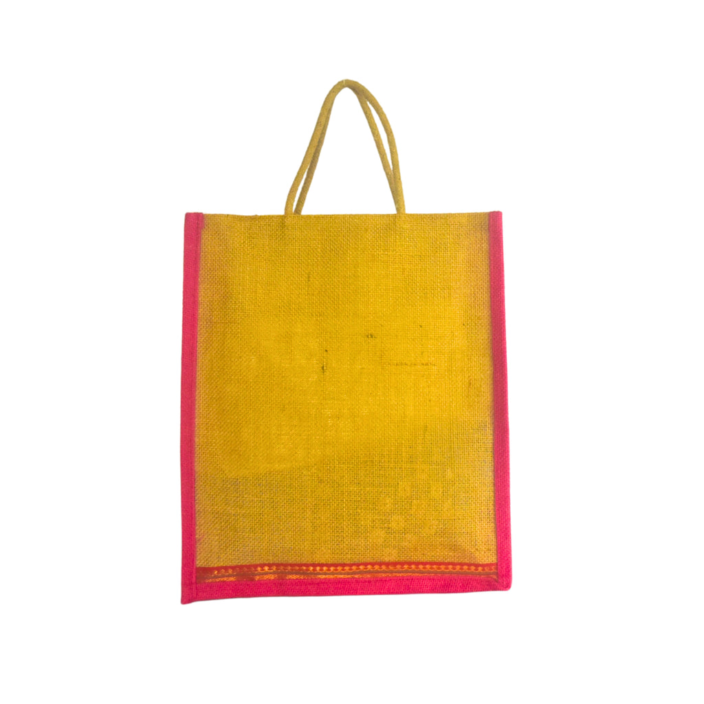 Iti Pink | Small Jute Shopping Bag