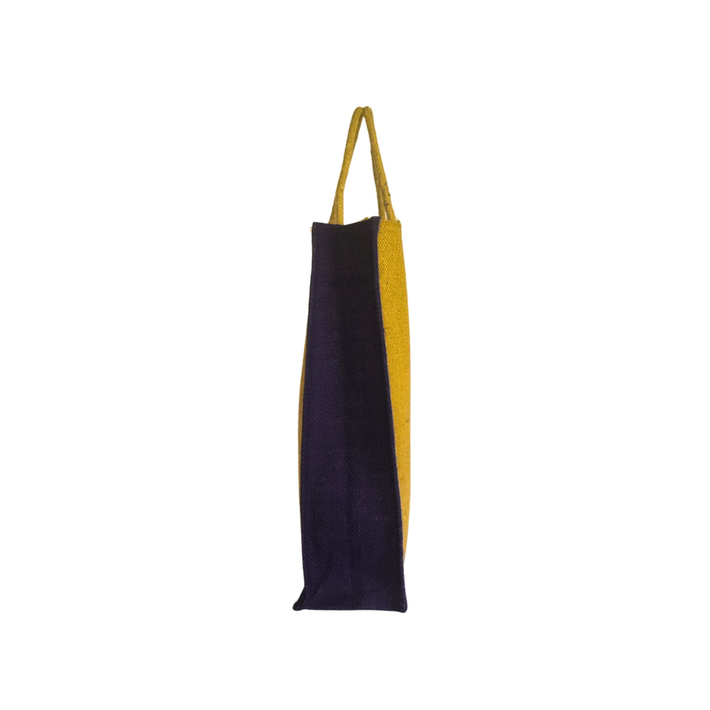 Iti Violet | Small Jute Shopping Bag