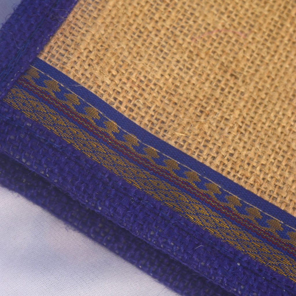 Iti Violet | Small Jute Shopping Bag